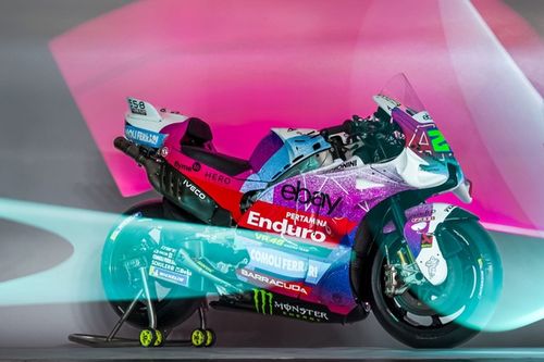 El VR46 presenta su decoraci&oacute;n especial para el GP de Italia de MotoGP