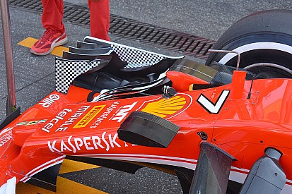 Ferrari: una telecamera per misurare le flessioni dell'ala anteriore