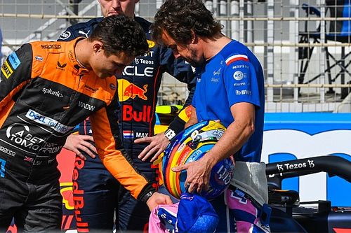 Brown, Norris ve Alonso'nun yetenek açısından 'eş olduğuna' inanıyor