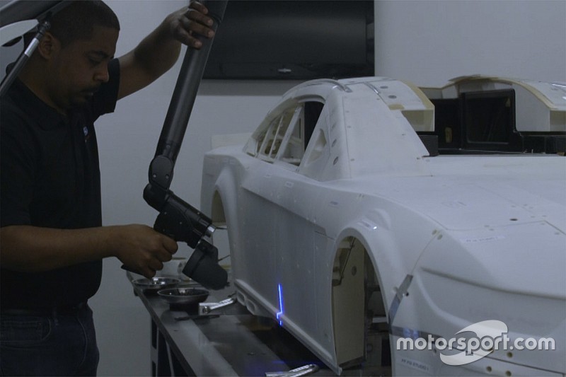 Video: Watch the NASCAR Cup Ford Mustang come to life
