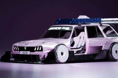 Este Peugeot familiar cl&aacute;sico se convierte en una bestia de carreras