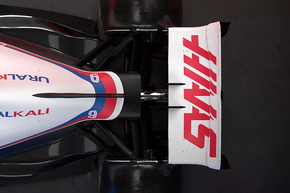 Dettaglio della Haas VF-22