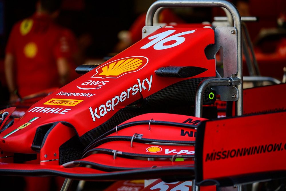 Ferrari SF21 front wing