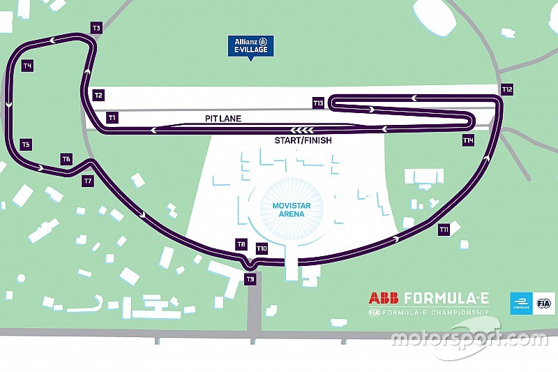 Nouveau circuit pour le deuxième E-Prix de Santiago