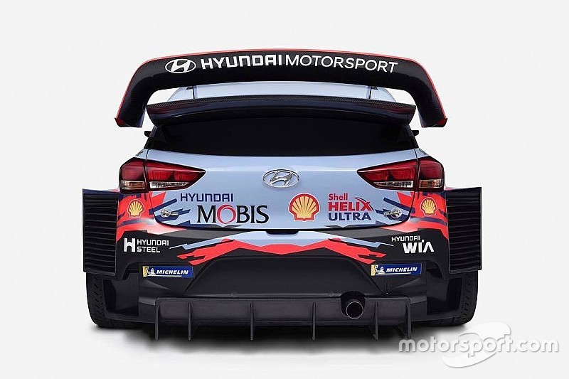 Sorpresa Hyundai: svelata la prima foto della livrea 2019 della i20 WRC di Loeb e Neuville