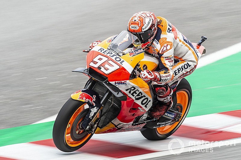 FP4 MotoGP Malaysia: Kondisi trek berubah, Marquez tetap terkencang