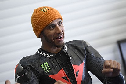 Hamilton's speed on bikes caused concern, van der Mark reveals