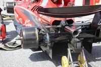 Ferrari F1 y el peculiar cambio en su difusor trasero para Silverstone