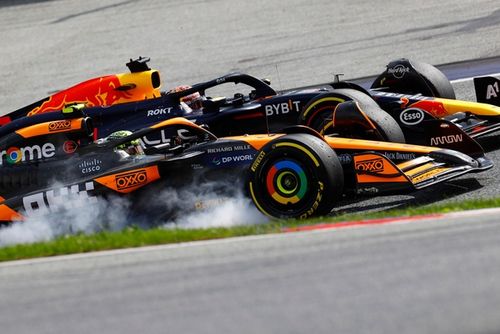 Los medios internacionales sobre el choque entre Max Verstappen y Norris en Austria
