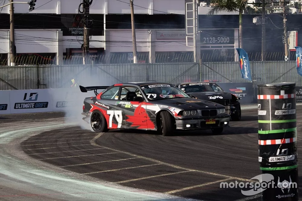 Gus Koch na final do Ultimate Drift