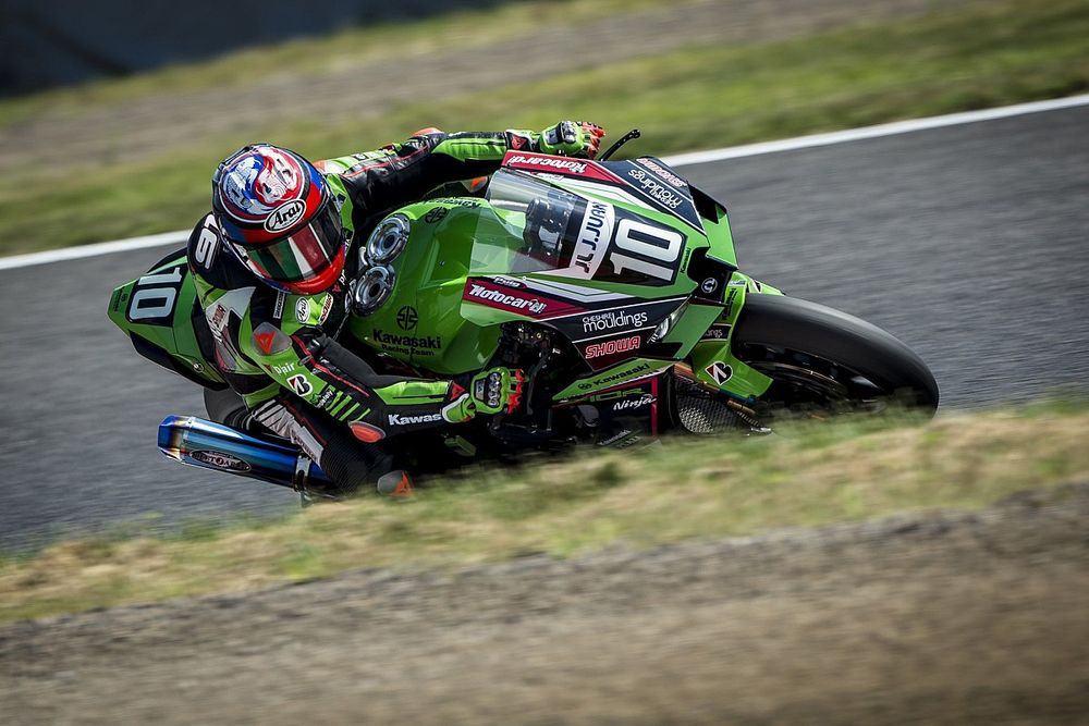 HRCとカワサキ、転倒でトップ10トライアルに不安？ 赤旗連発で走行時間