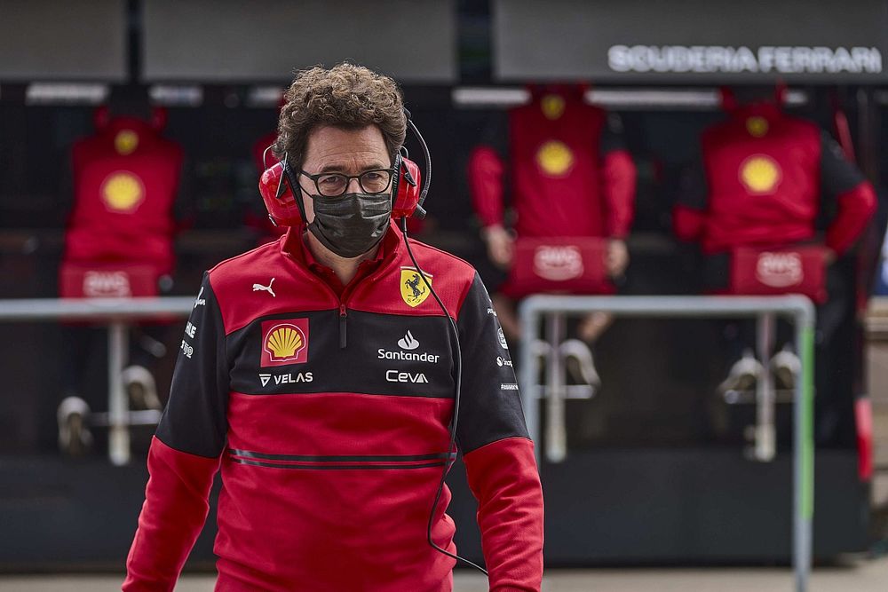 Mattia Binotto, director del equipo Ferrari