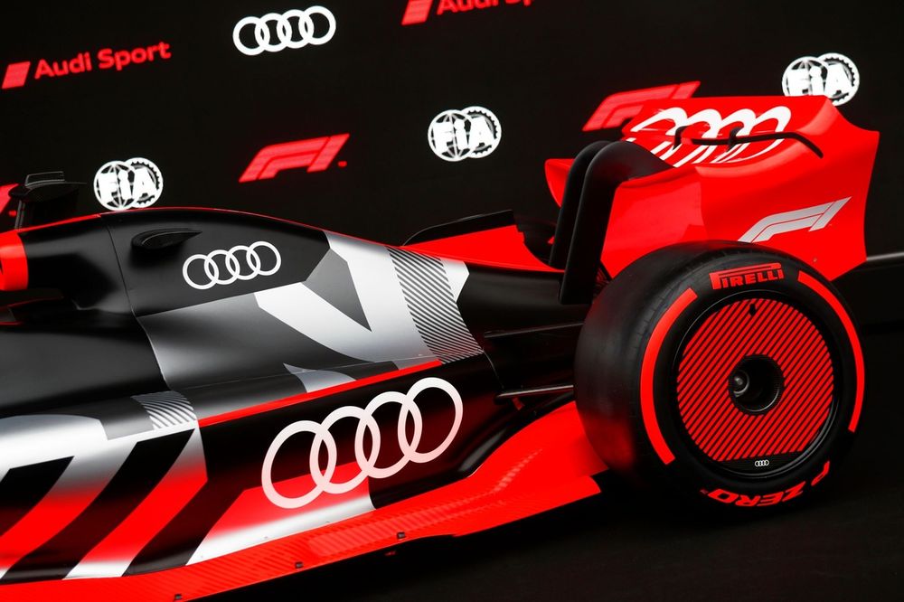 The Audi Sport F1 concept car