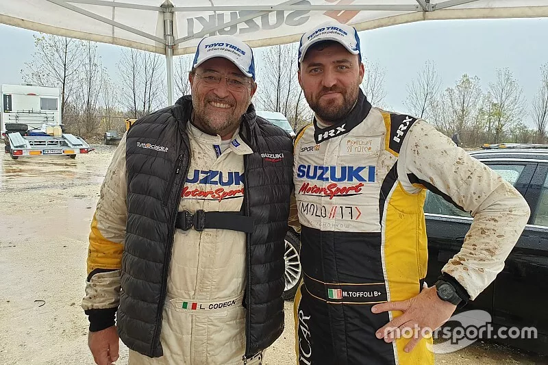 Lorenzo Codec&agrave;, Mauro Toffoli, Suzuki Motorsport/Emmetre Racing, Suzuki Gran Vitara