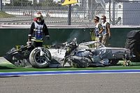 F2, Sochi, Sprint Race a Zhou. Terribile crash Ghiotto-Aitken