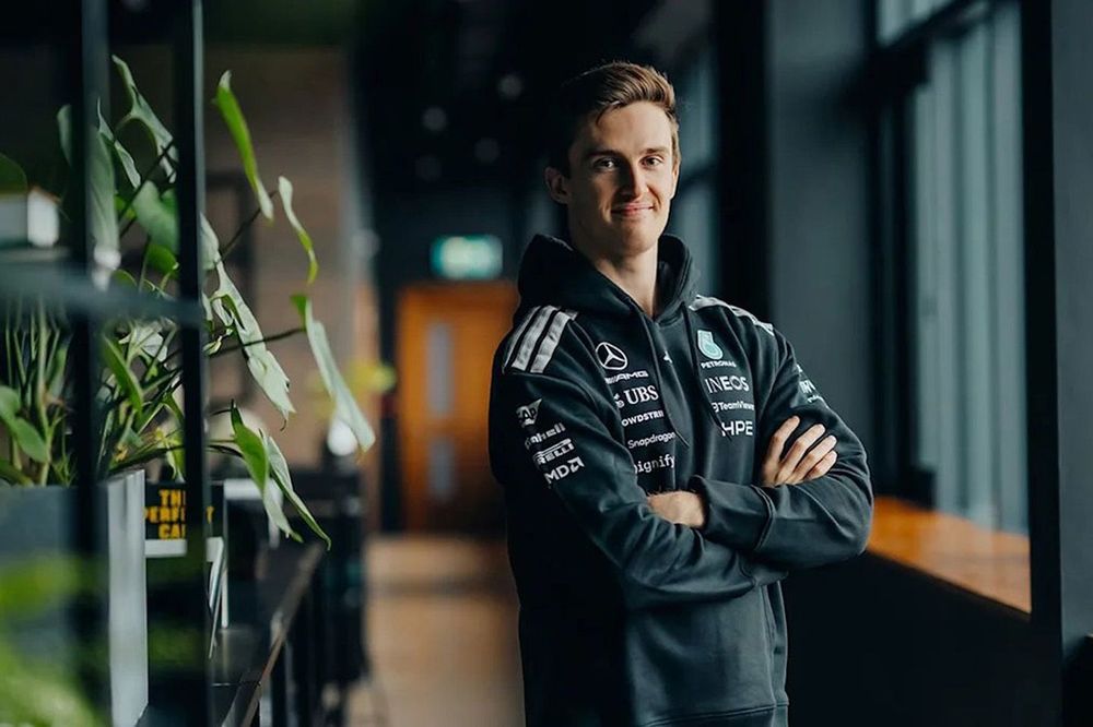 Théo Pourchaire, Mercedes development driver