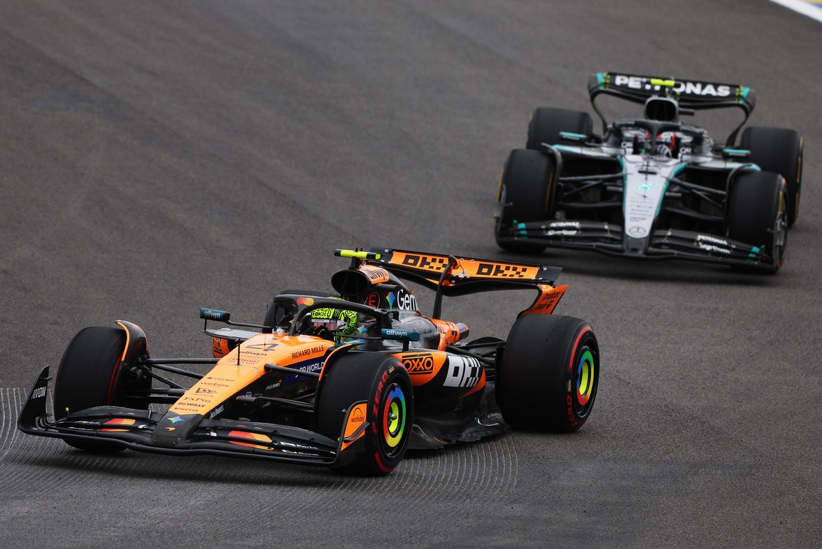 Norris n'avait pas prévu un sprint "aussi difficile"