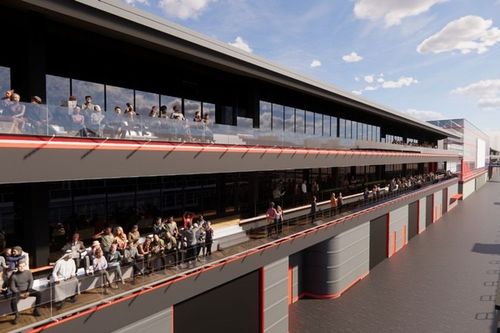 Empieza a construirse el edificio de boxes del circuito de Madrid para la F1