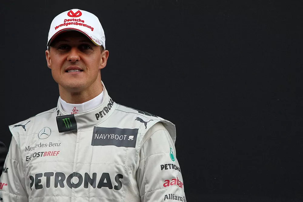 Michael Schumacher, Mercedes GP- Mercedes F1 W03 voorstelling