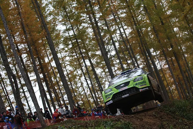 Mikko Hirvonen and Jarmo Lehtinen, BP Ford, Ford Focus WRC
