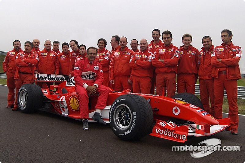 El día que Reutemann manejó la Ferrari de Schumacher