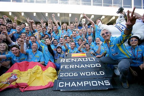 Historia y estad&iacute;sticas del equipo Renault F1