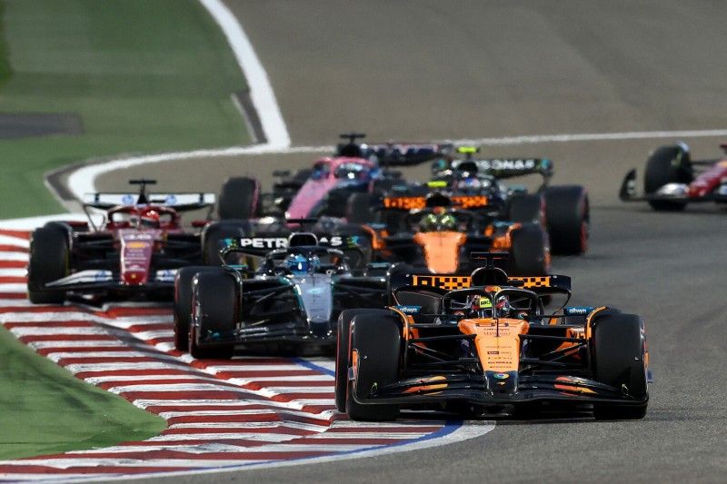 McLaren durante la carrera en Qatar
