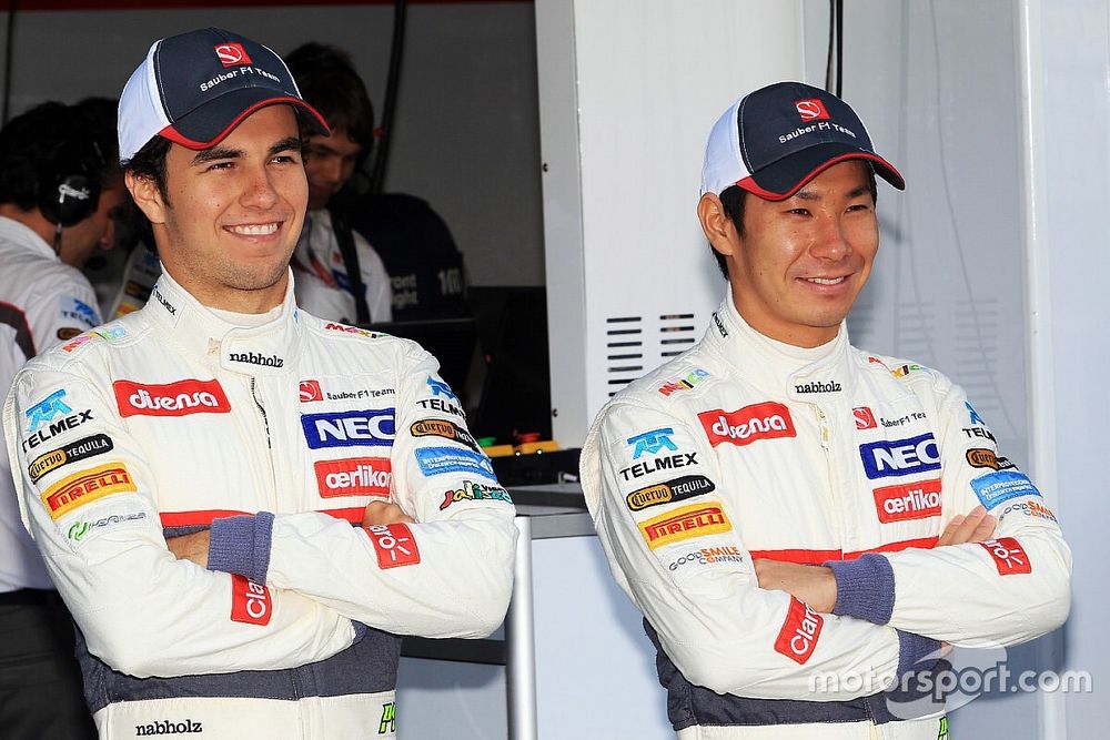 Sergio Pérez, Sauber y Kamui Kobayashi, Sauber