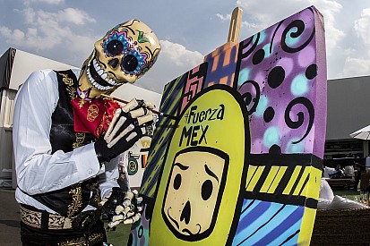 GALERÍA: la euforia del Día de Muertos en el GP de México
