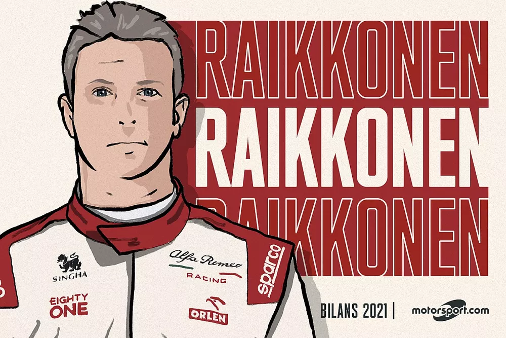 Bilan de saison 2021 de Kimi Räikkönen
