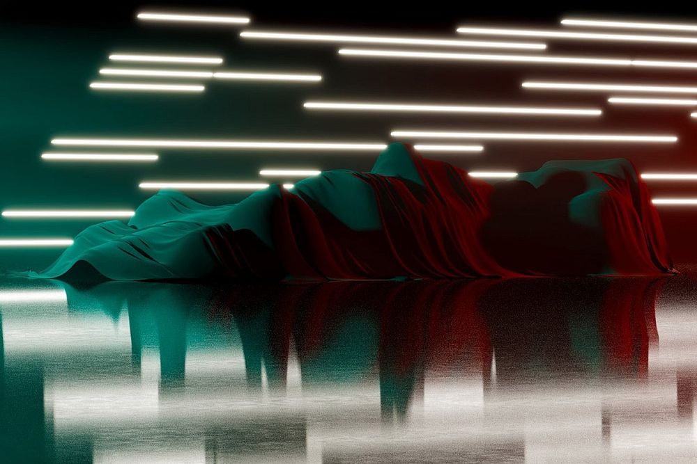 Mercedes W13 under cover