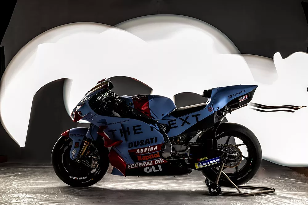 La moto de Gresini Racing