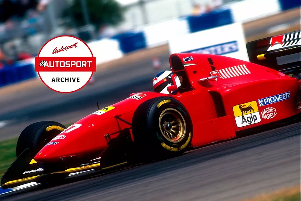 Jean Alesi 1994 British GP Autosport Archive
