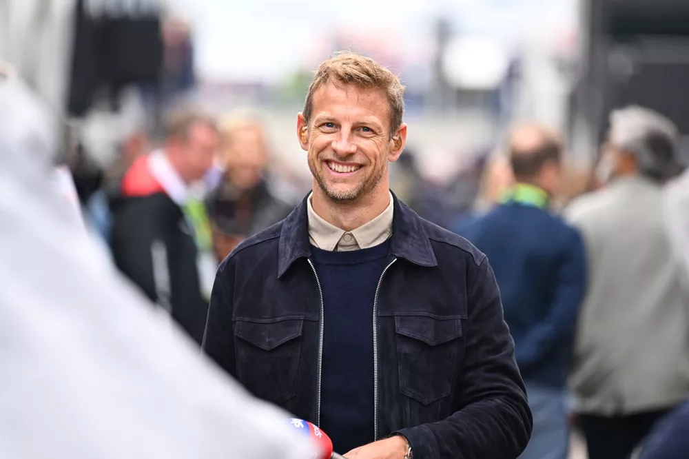 Former World Champion Jenson Button