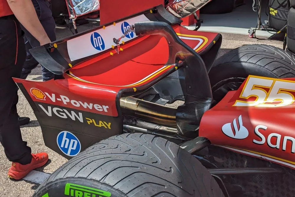 F1メカ解説｜超ハイダウンフォース仕様のリヤウイングが登場！ 低速