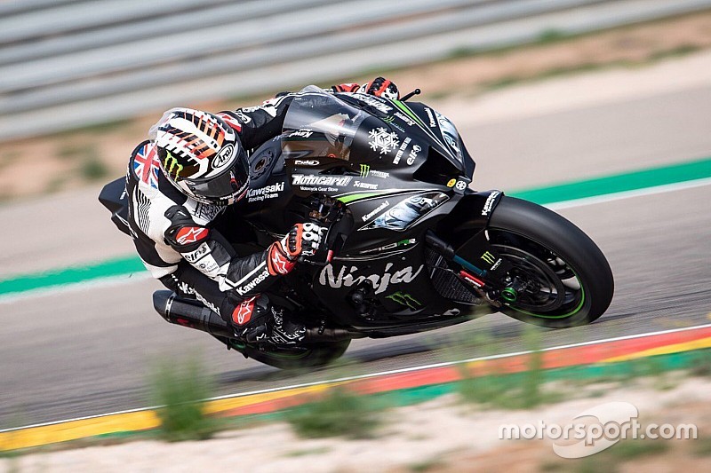 Test SBK, Aragon, Giorno 1: Rea già veloce con la Ninja 2019. La Ducati Panigale V4 subito terza