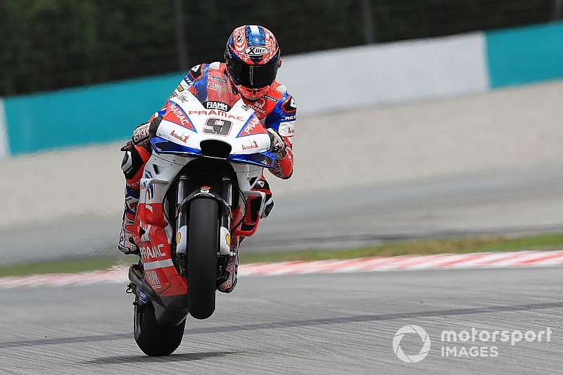 Petrucci: “El equipo Pramac me recogió cuando estaba a pie sin moto”