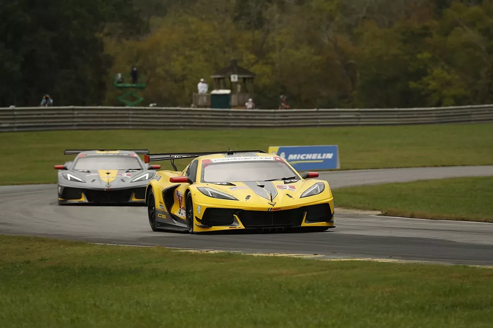 #3: Corvette Racing Corvette C8.R, GTLM: Antonio Garcia, Jordan Taylor, #4: Corvette Racing Corvette C8.R, GTLM: Tommy Milner, Nick Tandy