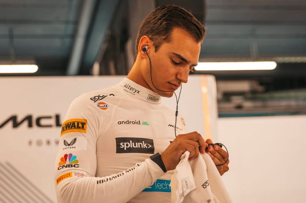 Alex Palou, McLaren F1-test Barcelona