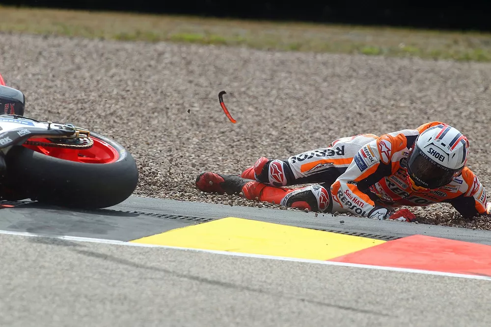 Chute de Marc Marquez, Repsol Honda Team