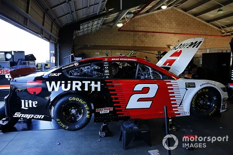 Brad Keselowski, Team Penske, Ford Mustang Wurth