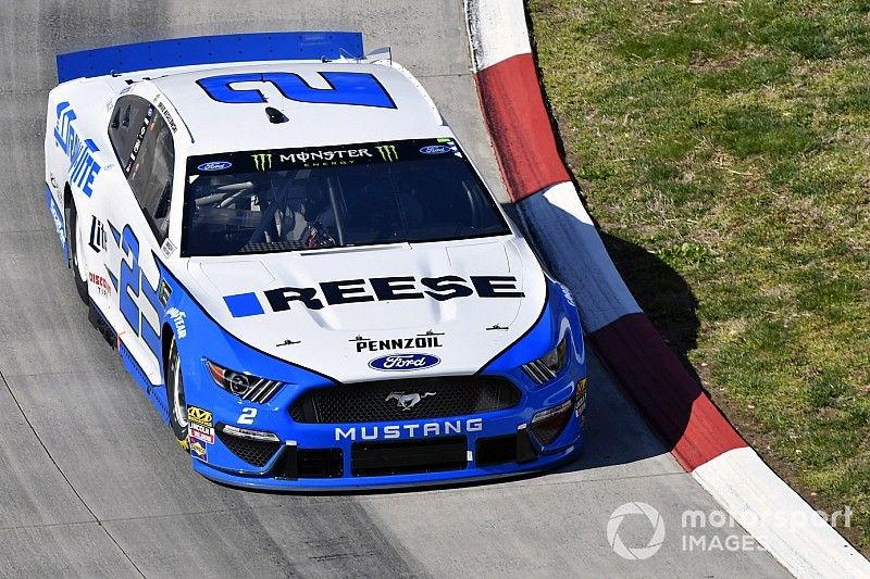 Brad Keselowski, Team Penske, Ford Mustang Reese/DrawTite