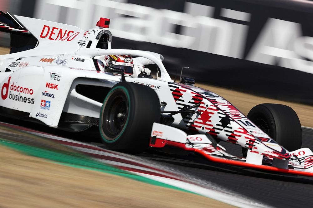 Super Formula: Kazuya Oshima's car 