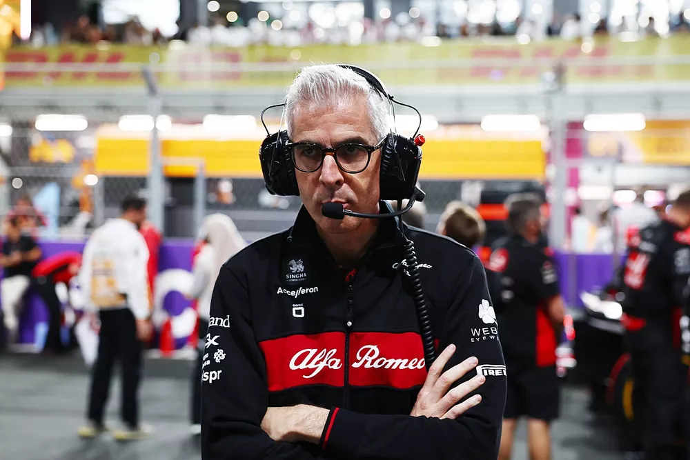 Alessandro Alunni Bravi, representante del equipo Alfa Romeo F1 Team