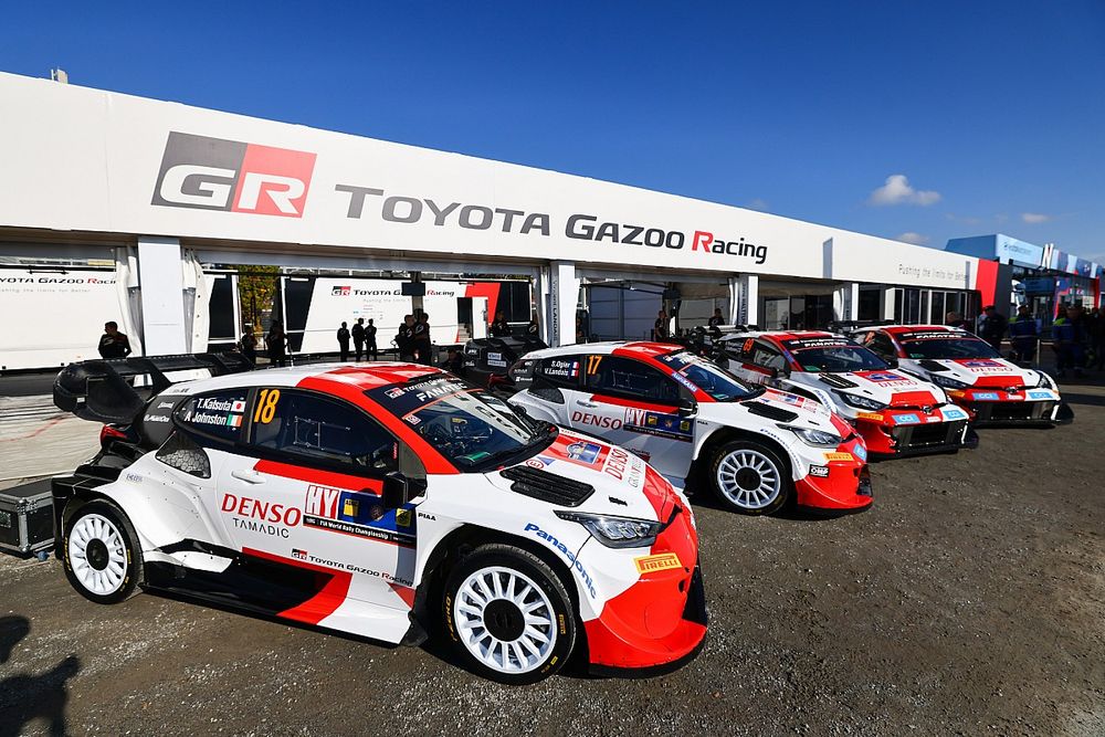All Toyota Racing WRC cars