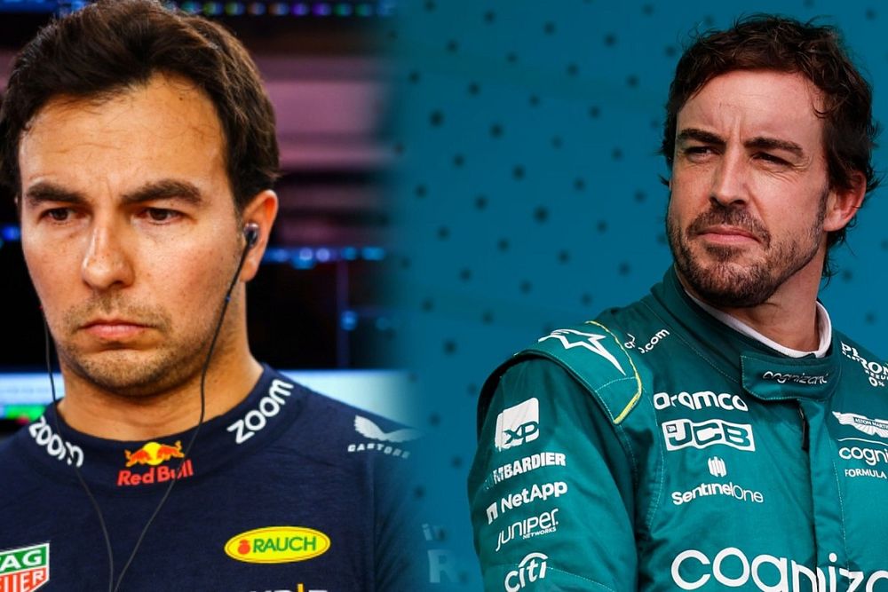 Sergio Pérez y Fernando Alonso