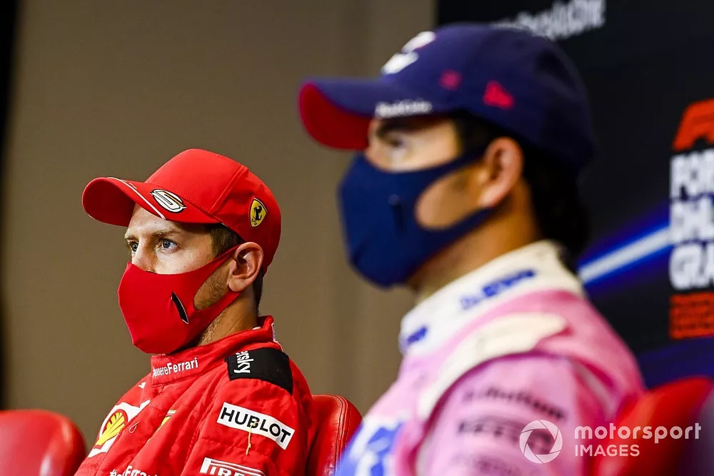 Sebastian Vettel, Ferrari en la conferencia