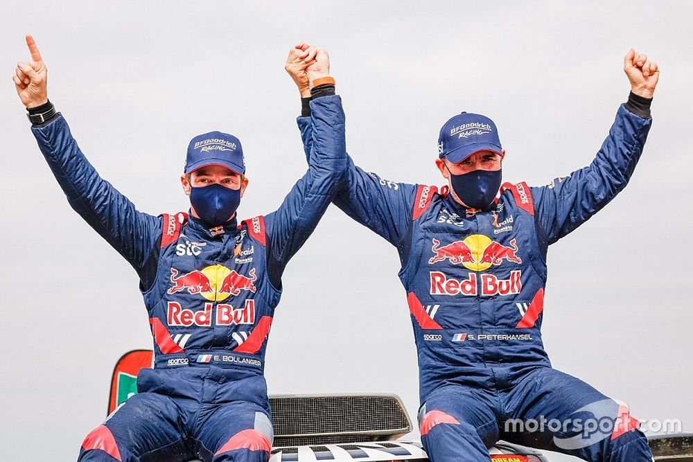 Winners #302 X-Raid Mini JCW Team: Stéphane Peterhansel, Edouard Boulanger