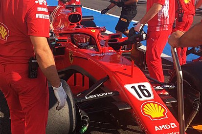 Leclerc productief tijdens Pirelli-bandentest voor Ferrari