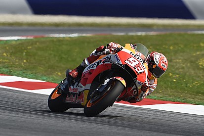 FP2 MotoGP Austria: Trek basah, Marquez paling kencang